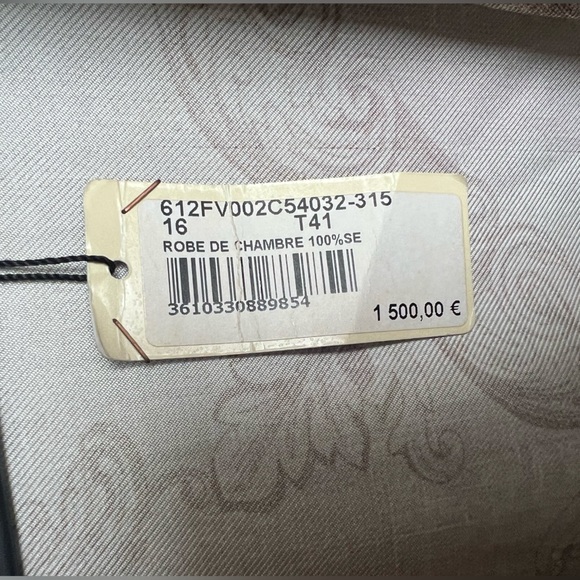 Rare Zilli Robe 100% Silk - LIKE NEW - Picture 6 of 6